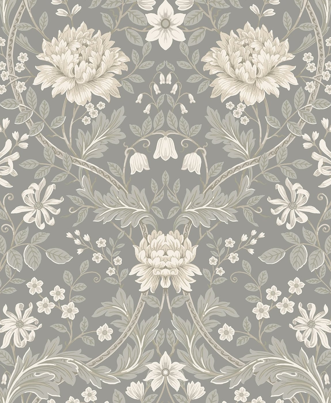 Honeysuckle Trail Vinyl Wallpaper