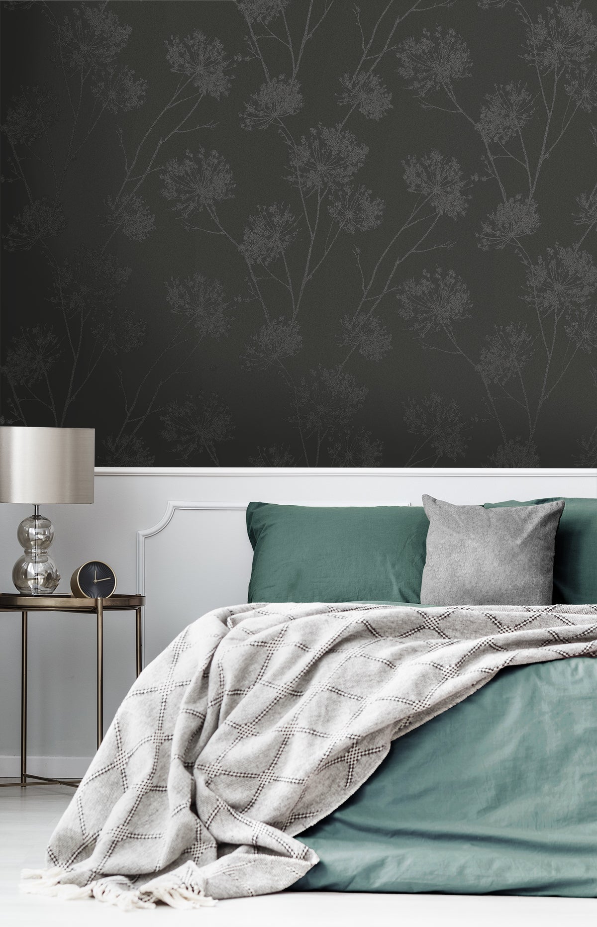 Drancy, Wild Grass, 20.9 in. x 33 ft. = 57.5 sq. ft, Wallpaper Roll