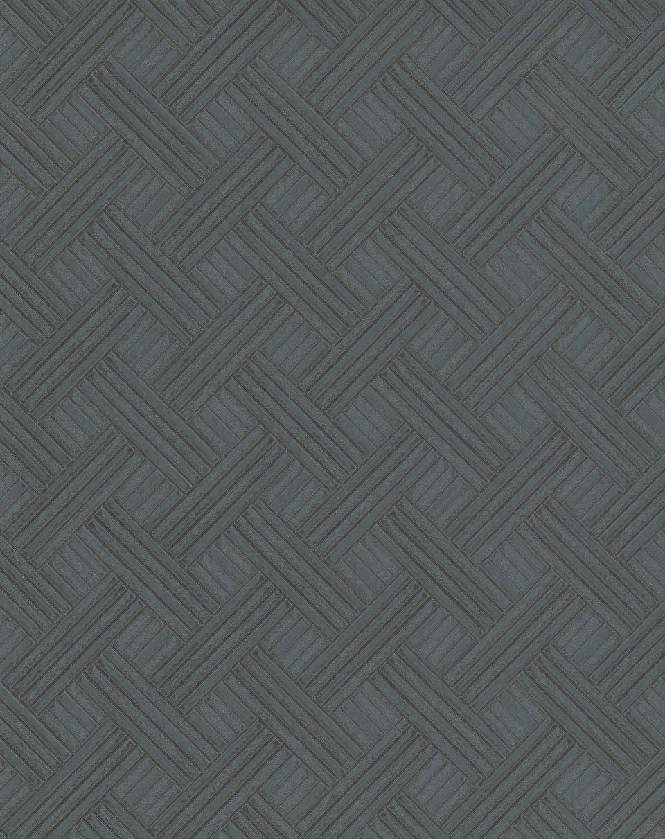 Orlando Wickwork Texture Fabric Backed Vinyl Unpasted Wallpaper