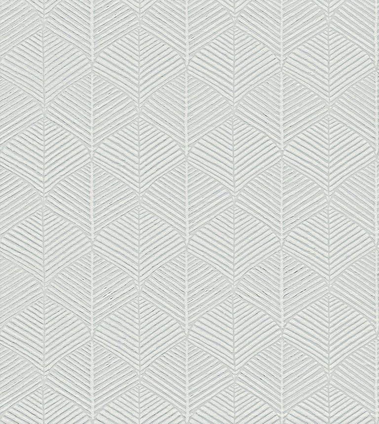 Paris Universal Nature Geometric Fabric Backed Vinyl Unpasted Wallpaper