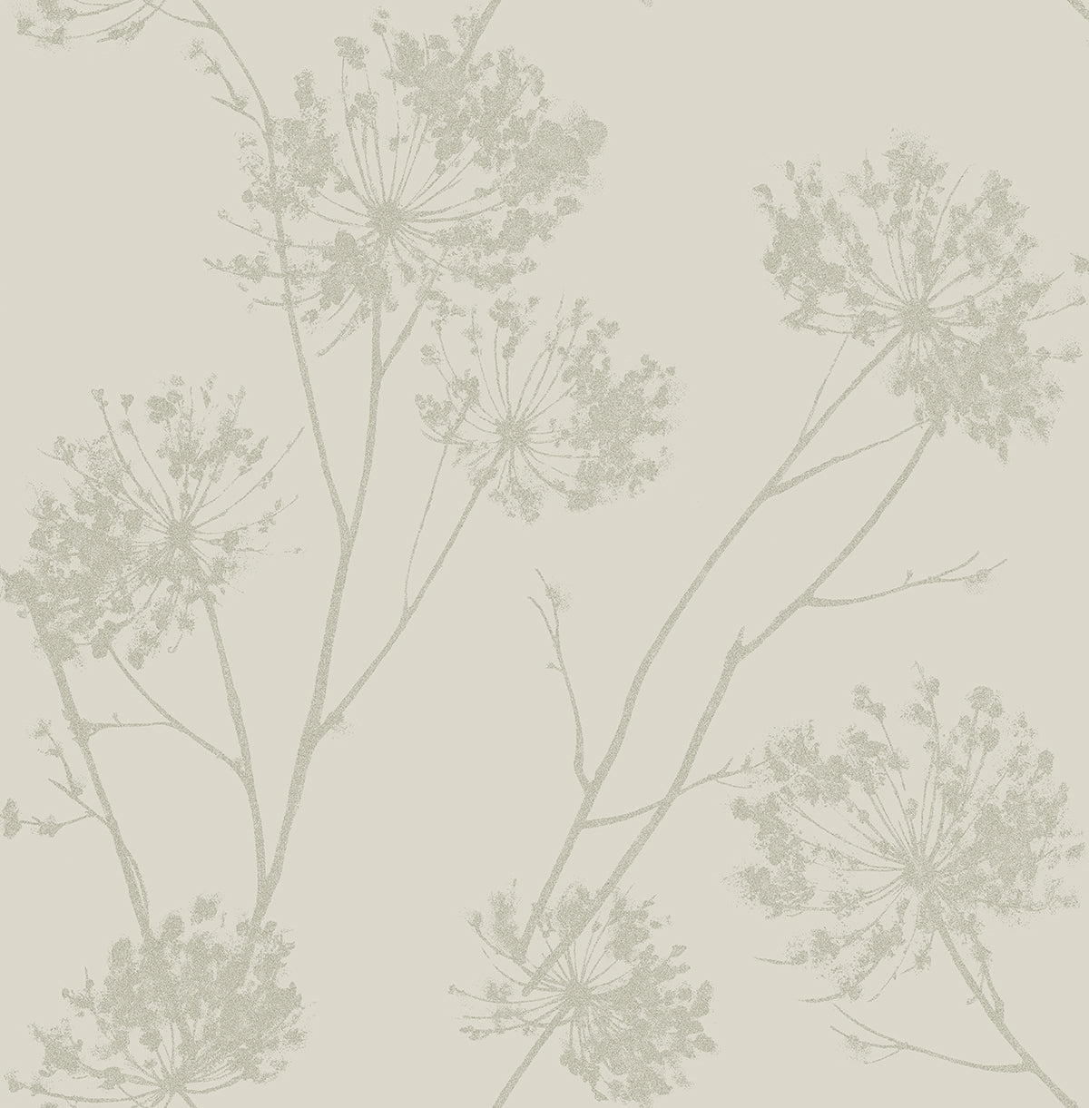 Wild Grass Botanical Wallpaper