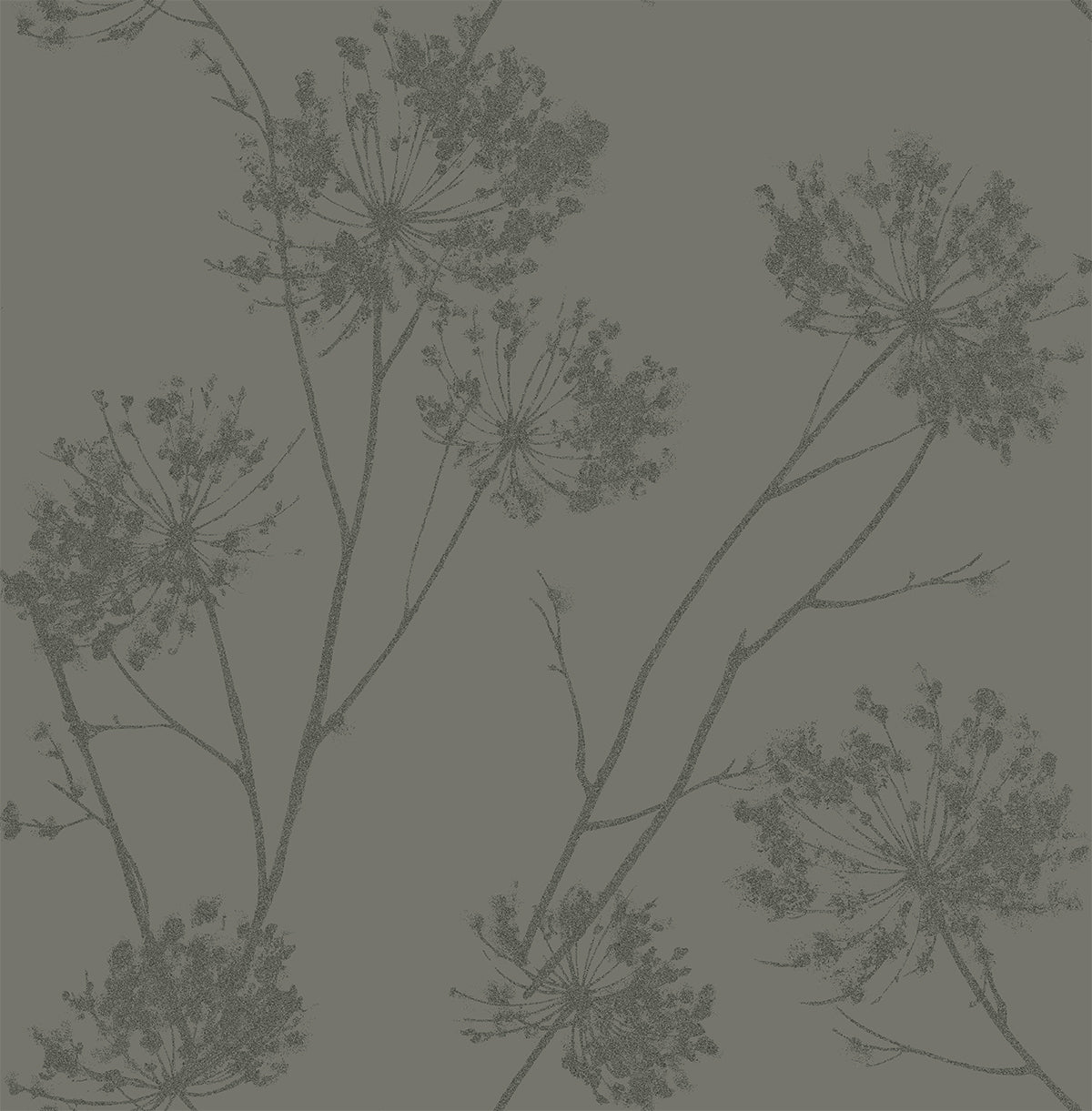 Wild Grass Botanical Wallpaper