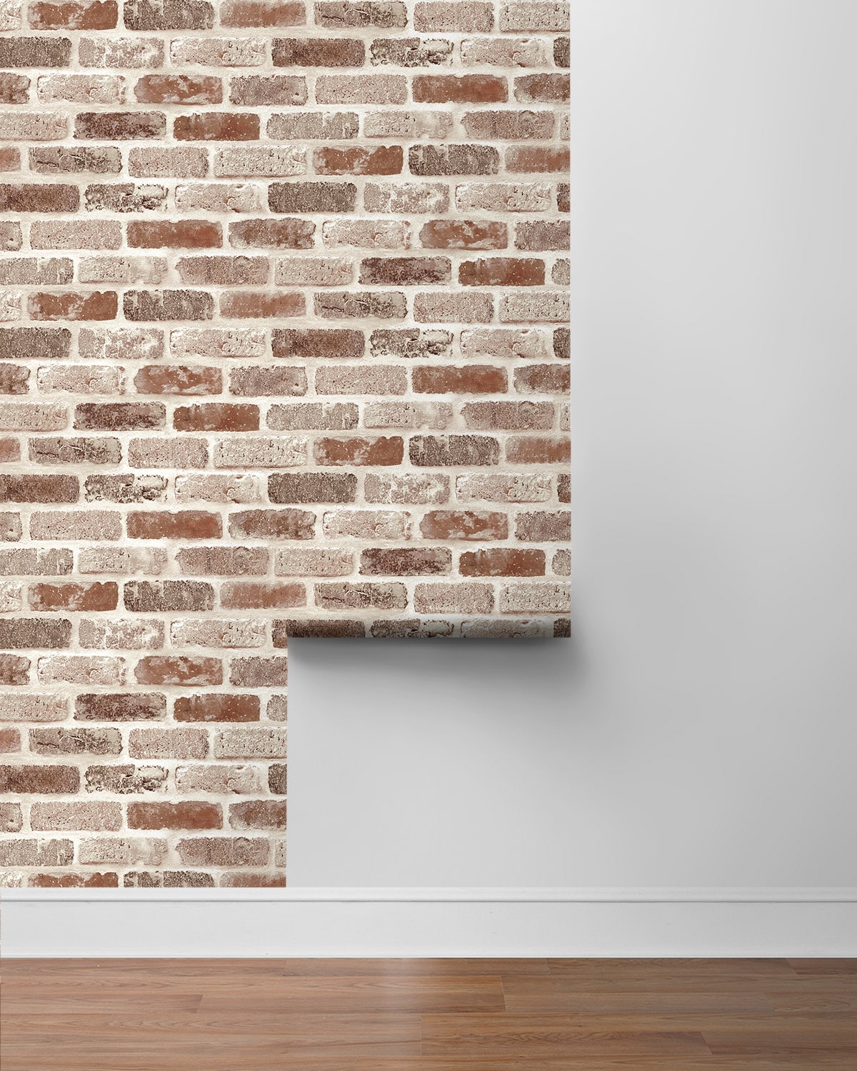 Washed Brick Vinyl Wallpaper