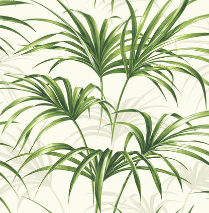 Tropical Leaf Vinyl Wallpaper