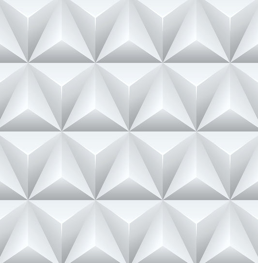 Triangle Origami Vinyl Wallpaper