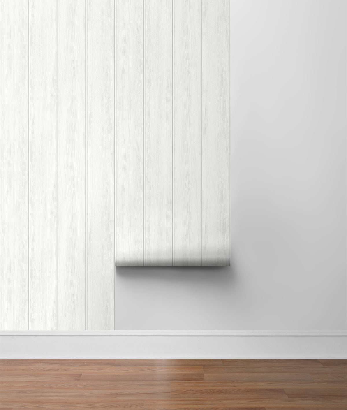 Wood Panel Vinyl Wallpaper