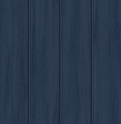 Wood Panel Vinyl Wallpaper