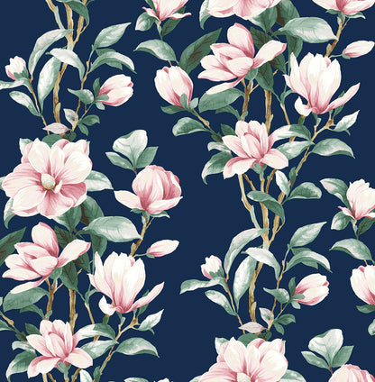 Magnolia Trail Vinyl Wallpaper