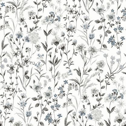 Wildflowers Vinyl Wallpaper