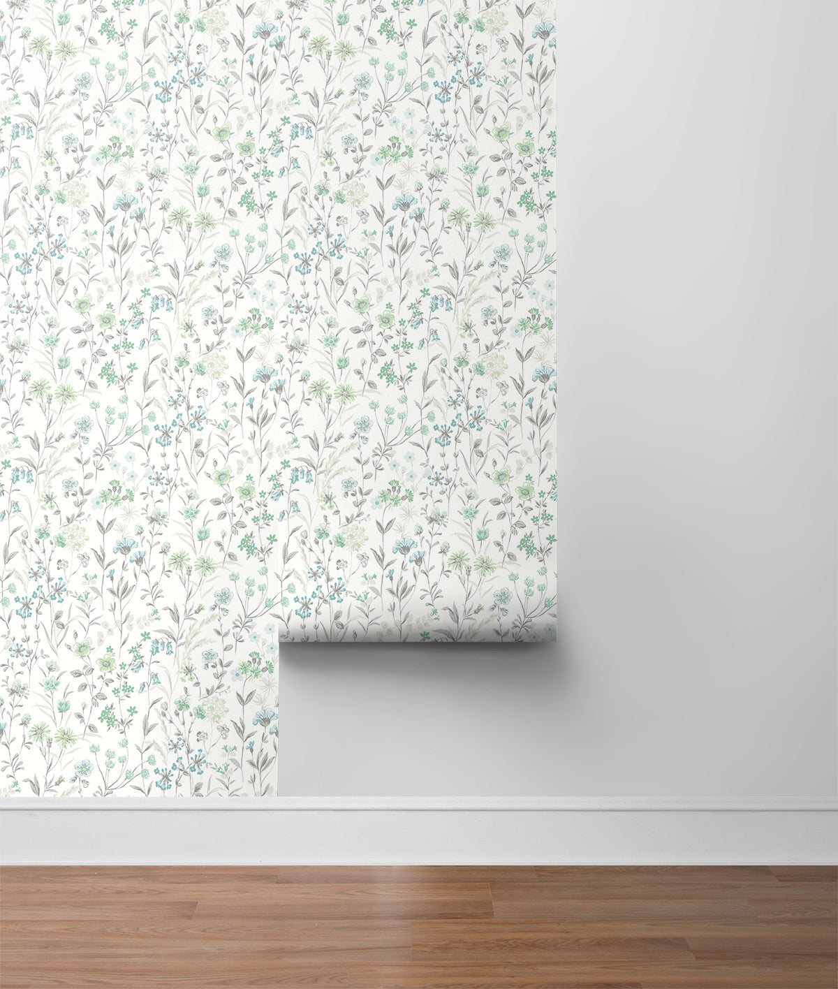 Wildflowers Vinyl Wallpaper