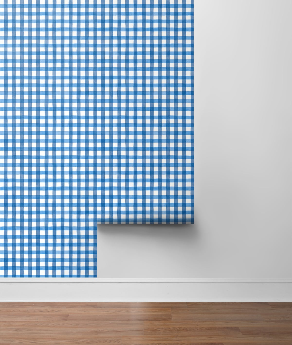 Spring Plaid Vinyl Wallpaper