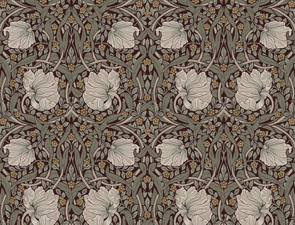 Pimpernel Floral Vinyl Wallpaper