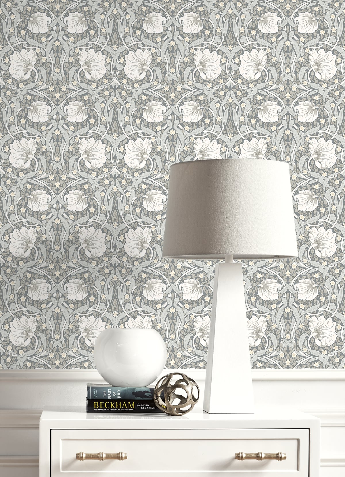 Pimpernel Floral Vinyl Wallpaper