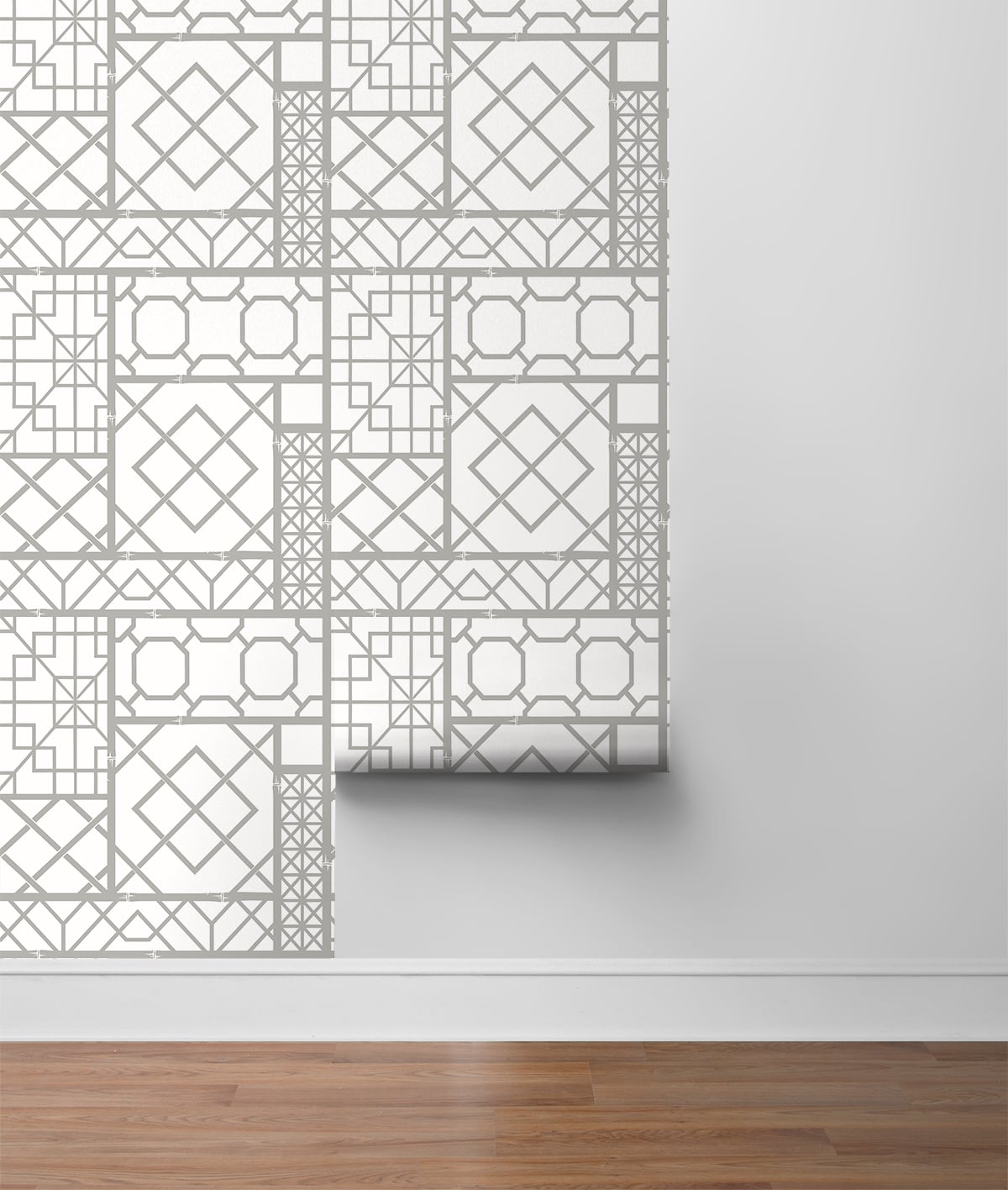 Garden Trellis Vinyl Wallpaper