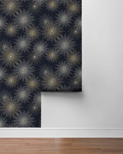 Starburst Geo Vinyl Wallpaper