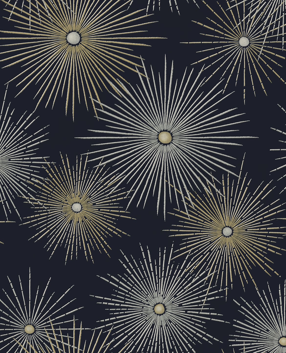 Starburst Geo Vinyl Wallpaper