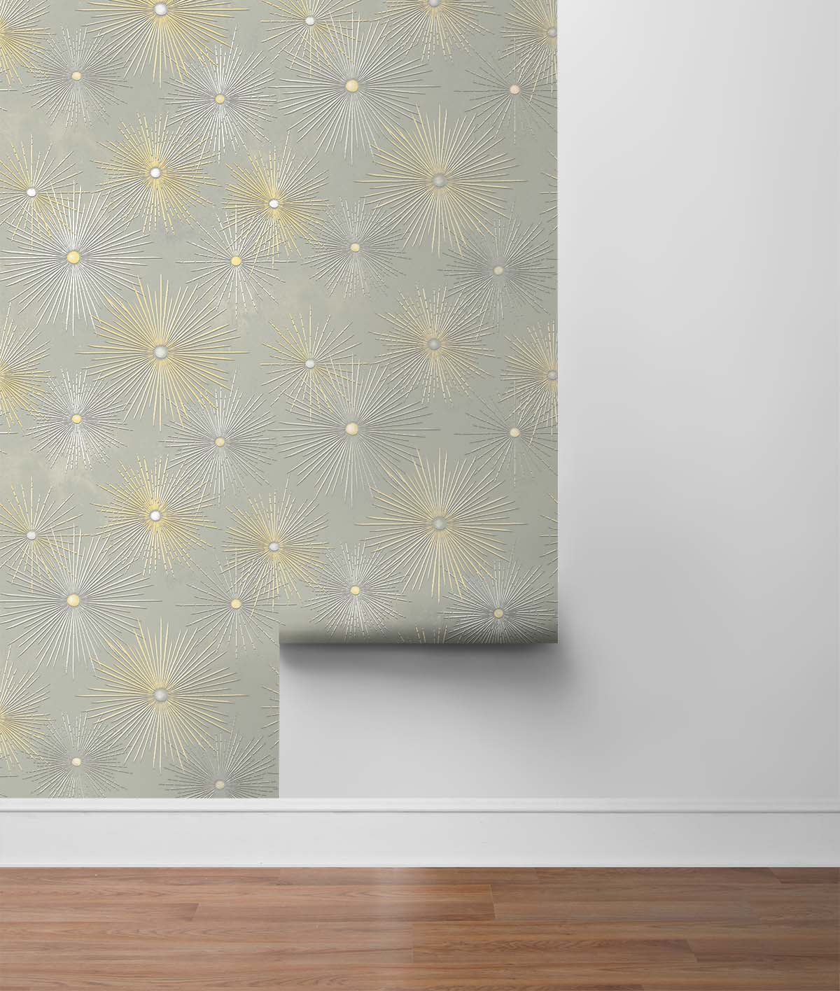 Starburst Geo Vinyl Wallpaper