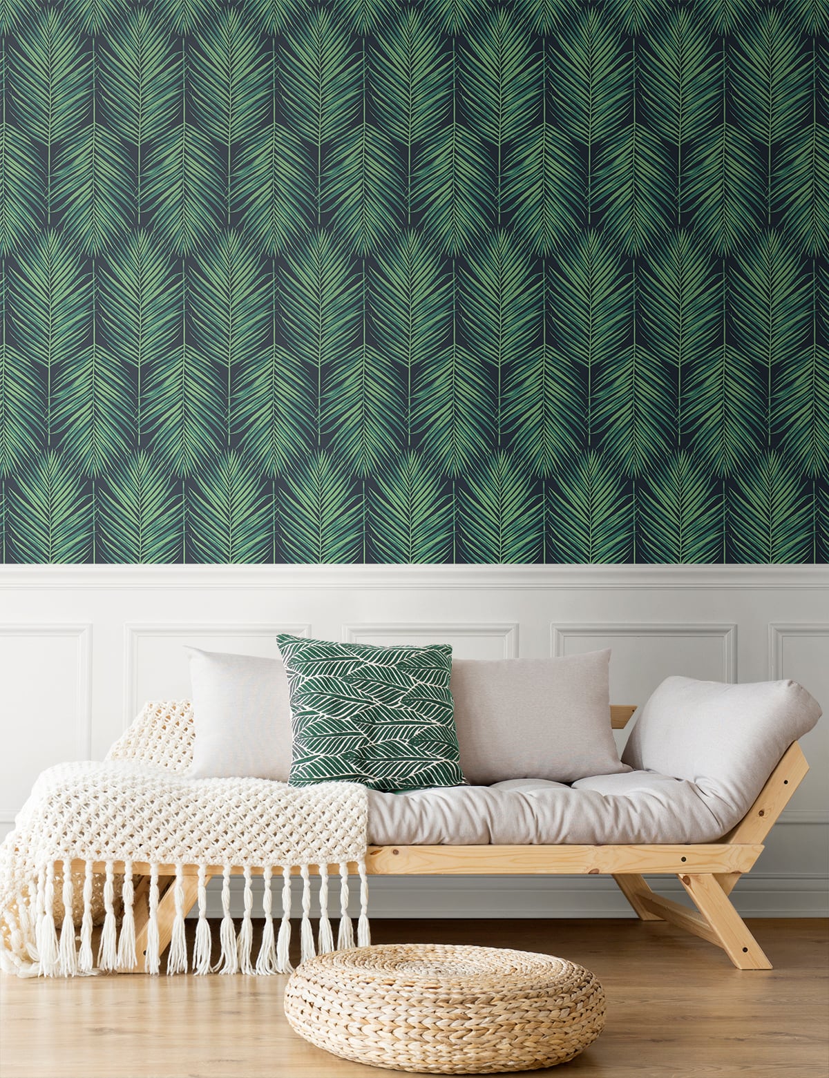 Tropic Palm Vinyl Wallpaper