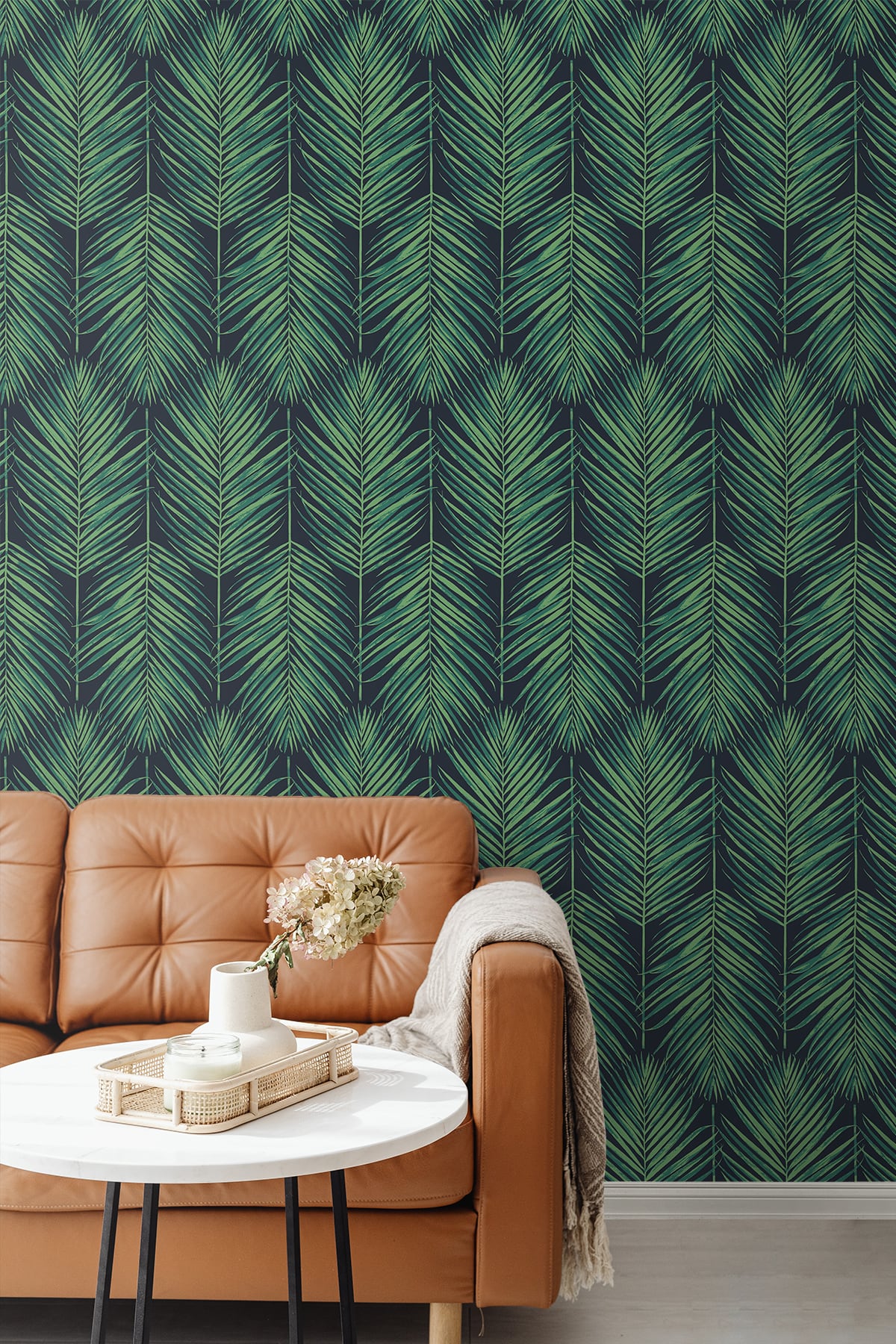 Tropic Palm Vinyl Wallpaper