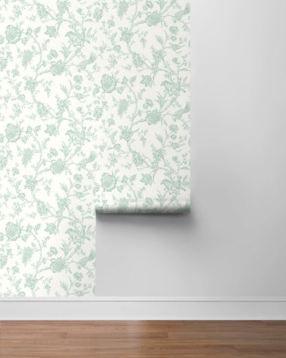 Jasmine Chinoiserie Vinyl Wallpaper