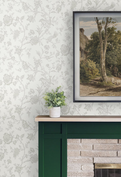 Jasmine Chinoiserie Vinyl Wallpaper