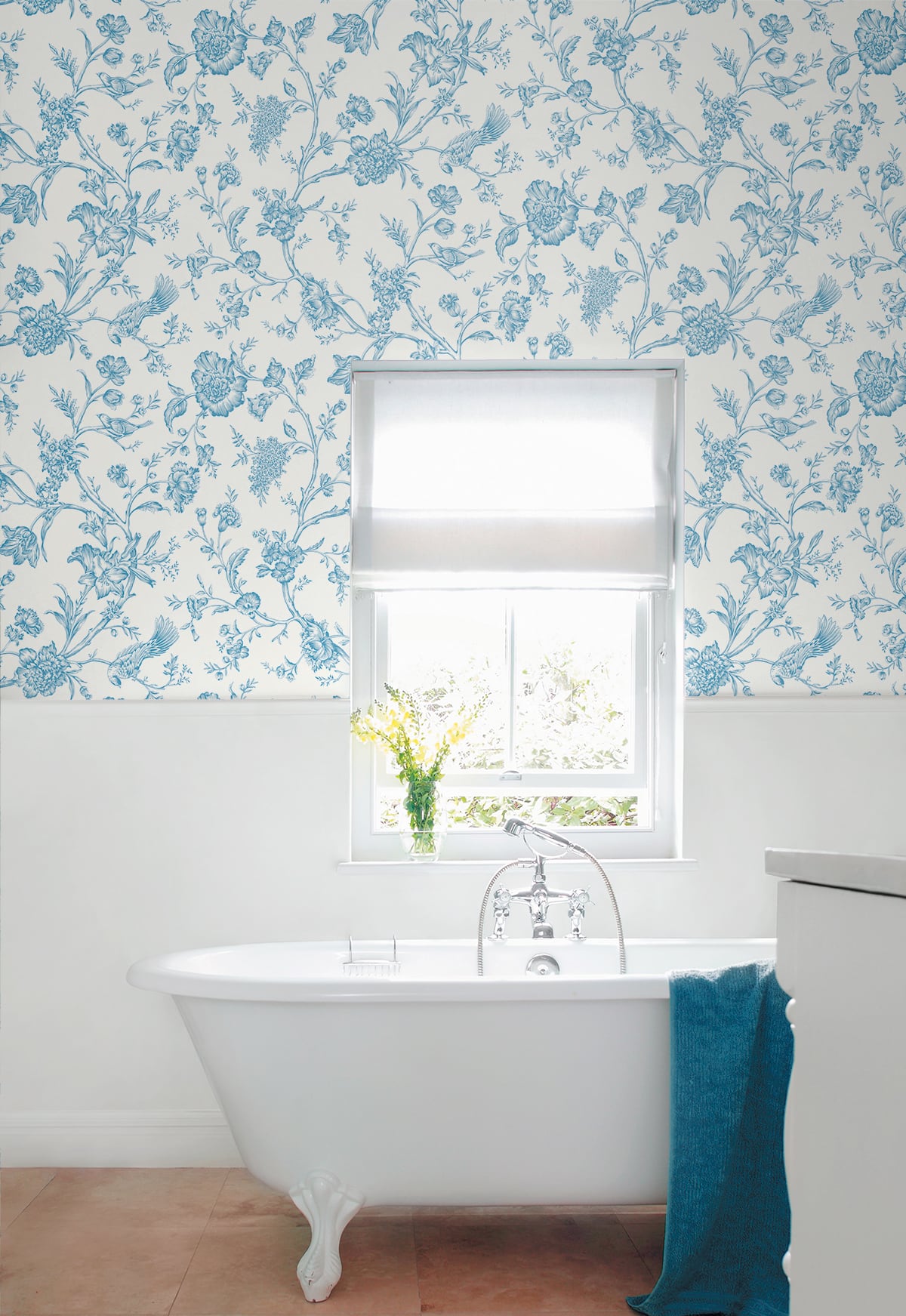 Jasmine Chinoiserie Vinyl Wallpaper