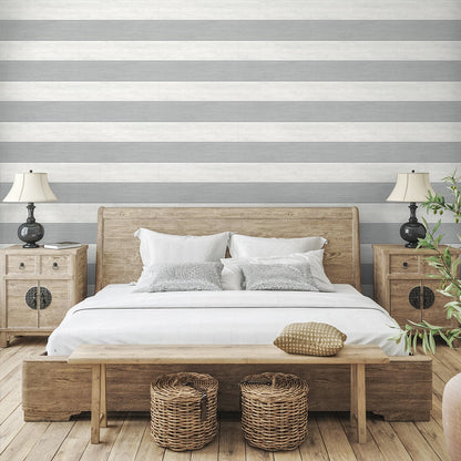 Two Toned Shiplap Vinyl Wallpaper