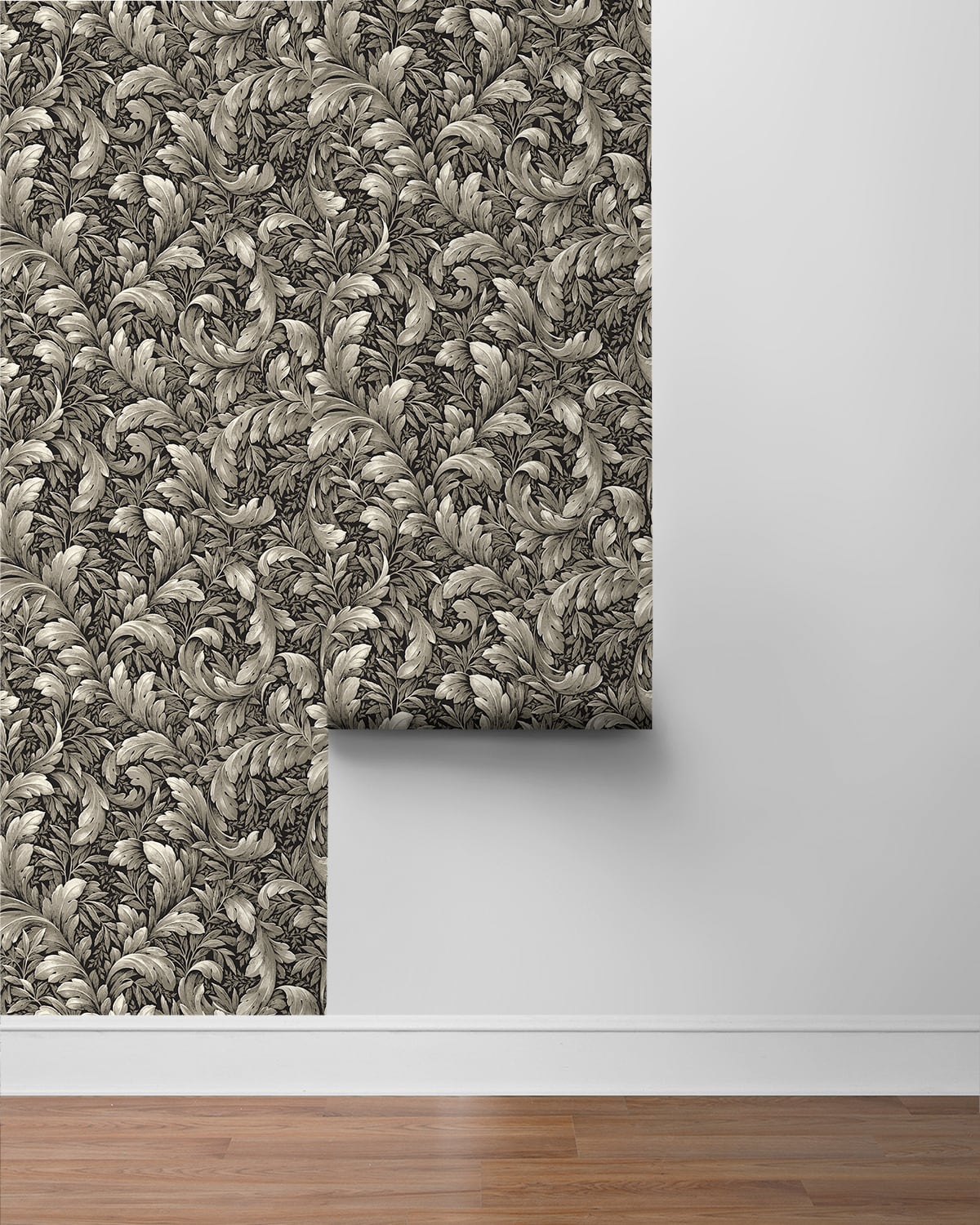 Acanthus Trail Vinyl Wallpaper