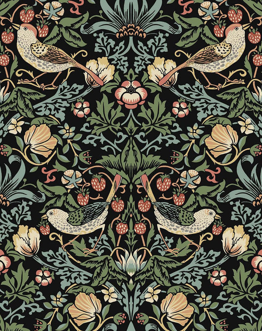 Aves Garden Vinyl Wallpaper