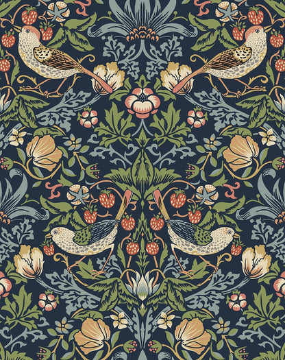 Aves Garden Vinyl Wallpaper