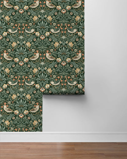 Aves Garden Vinyl Wallpaper