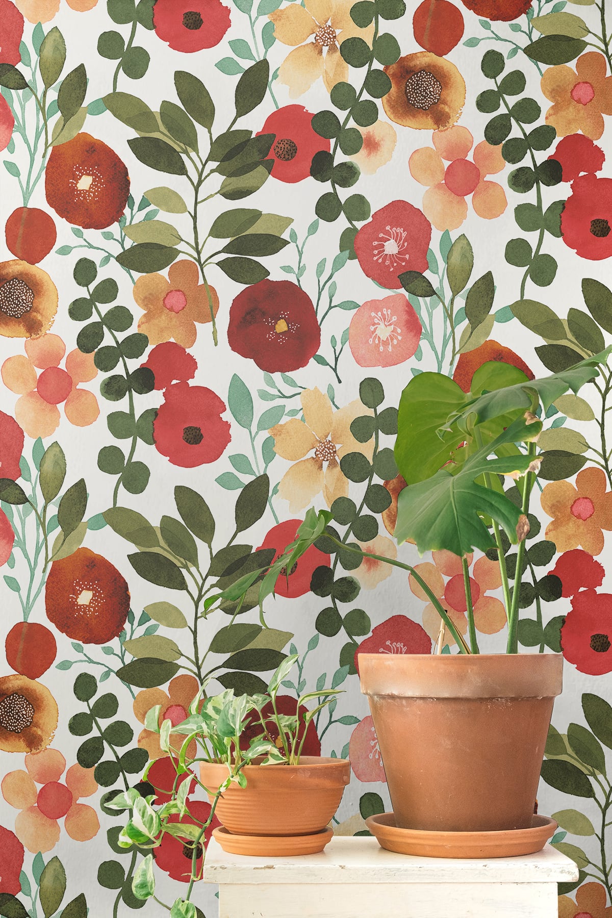 Garden Dance Vinyl Wallpaper