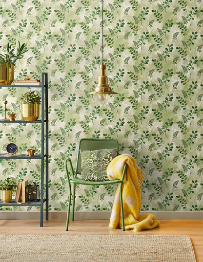 Woodland Walk Vinyl Wallpaper