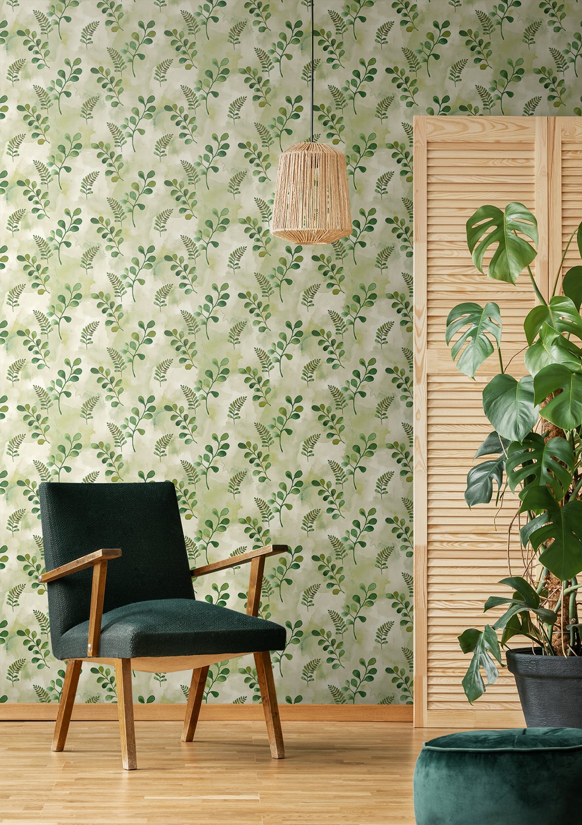 Woodland Walk Vinyl Wallpaper