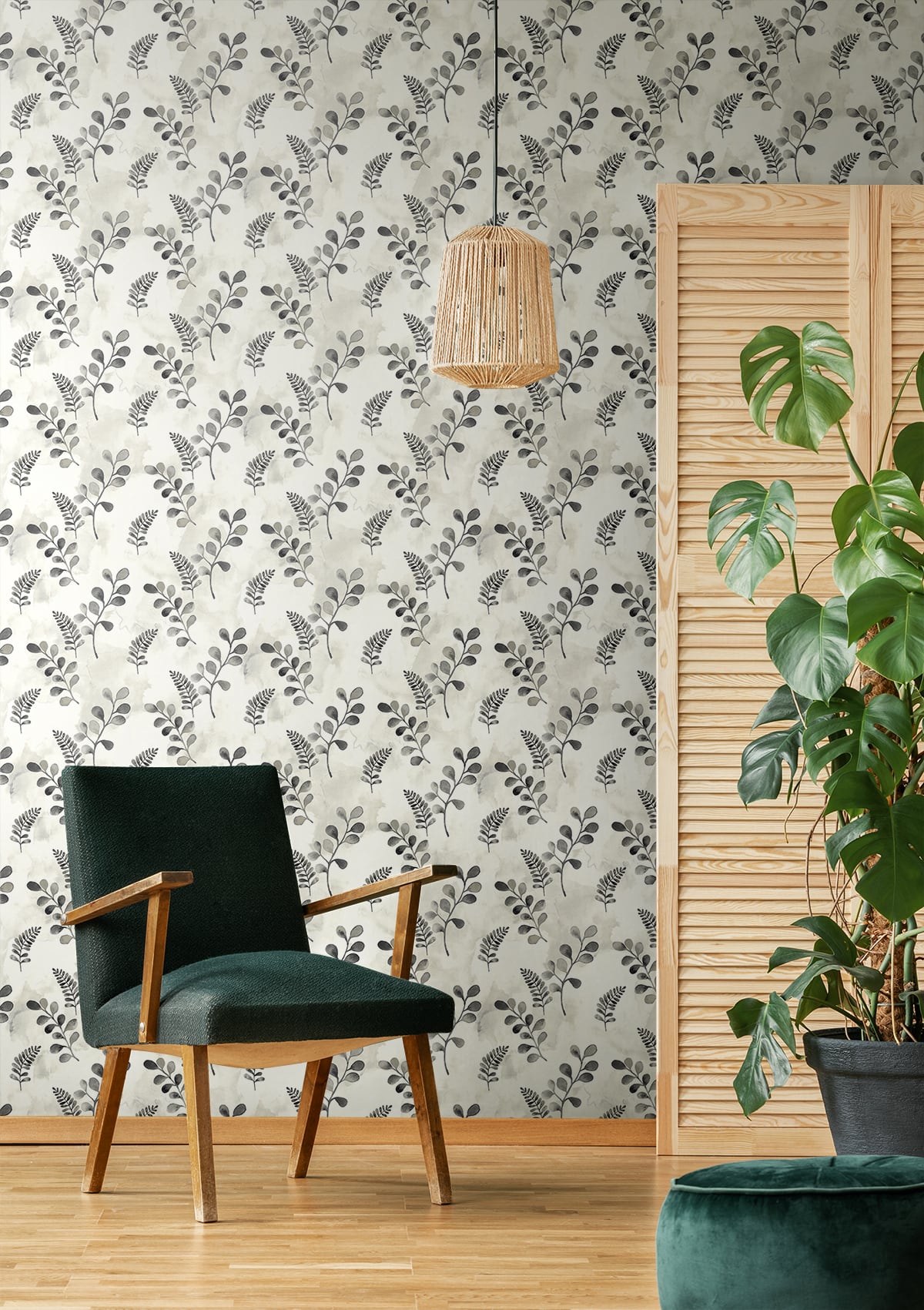 Woodland Walk Vinyl Wallpaper