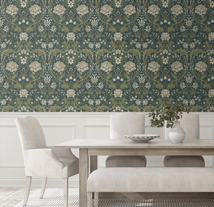 Honeysuckle Trail Vinyl Wallpaper