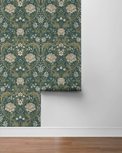 Honeysuckle Trail Vinyl Wallpaper
