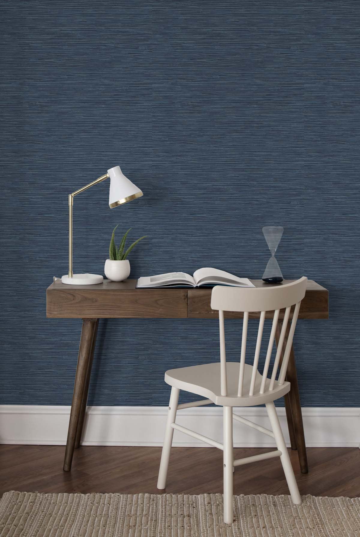 Cyrus Faux Grasscloth Vinyl Wallpaper