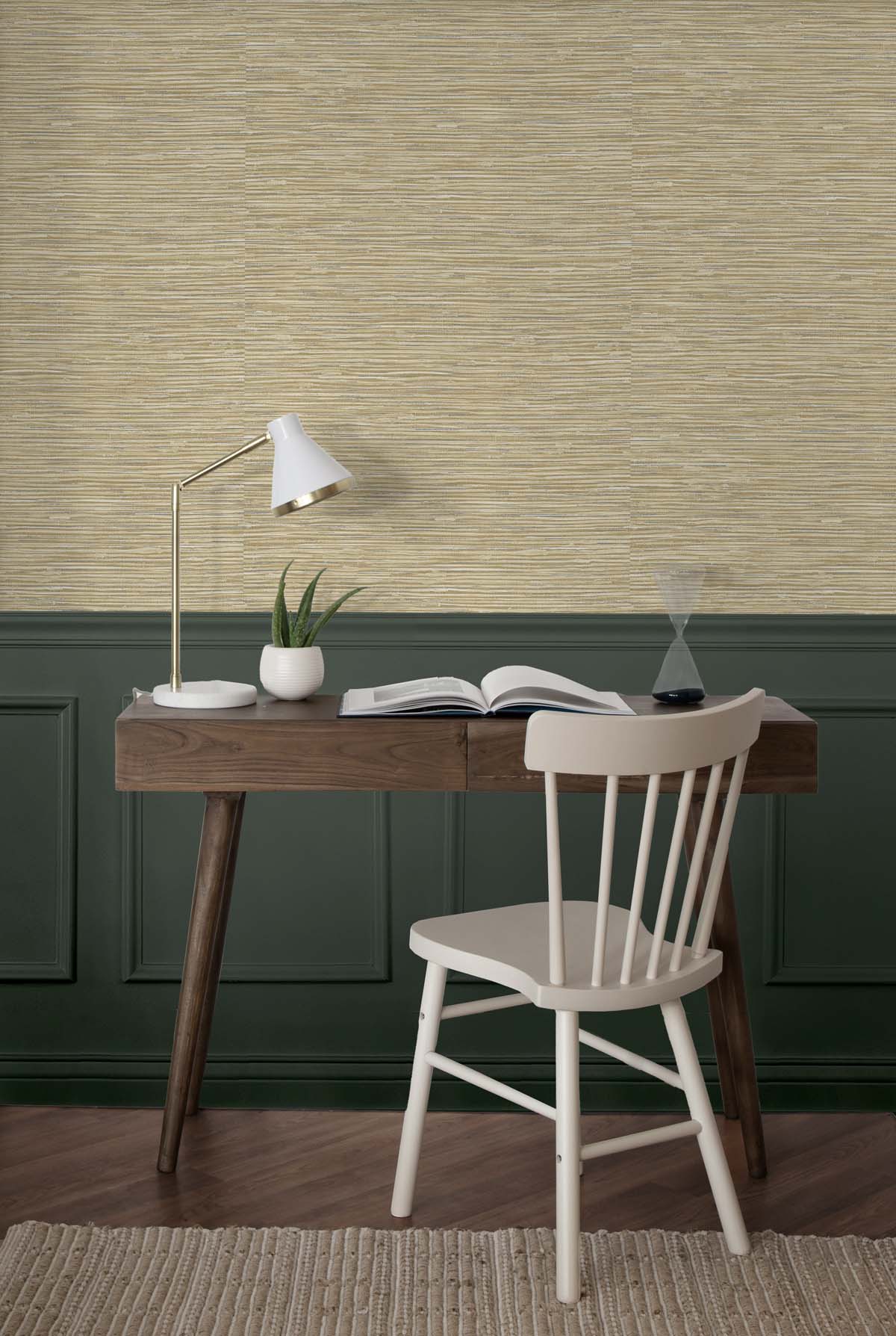 Cyrus Faux Grasscloth Vinyl Wallpaper