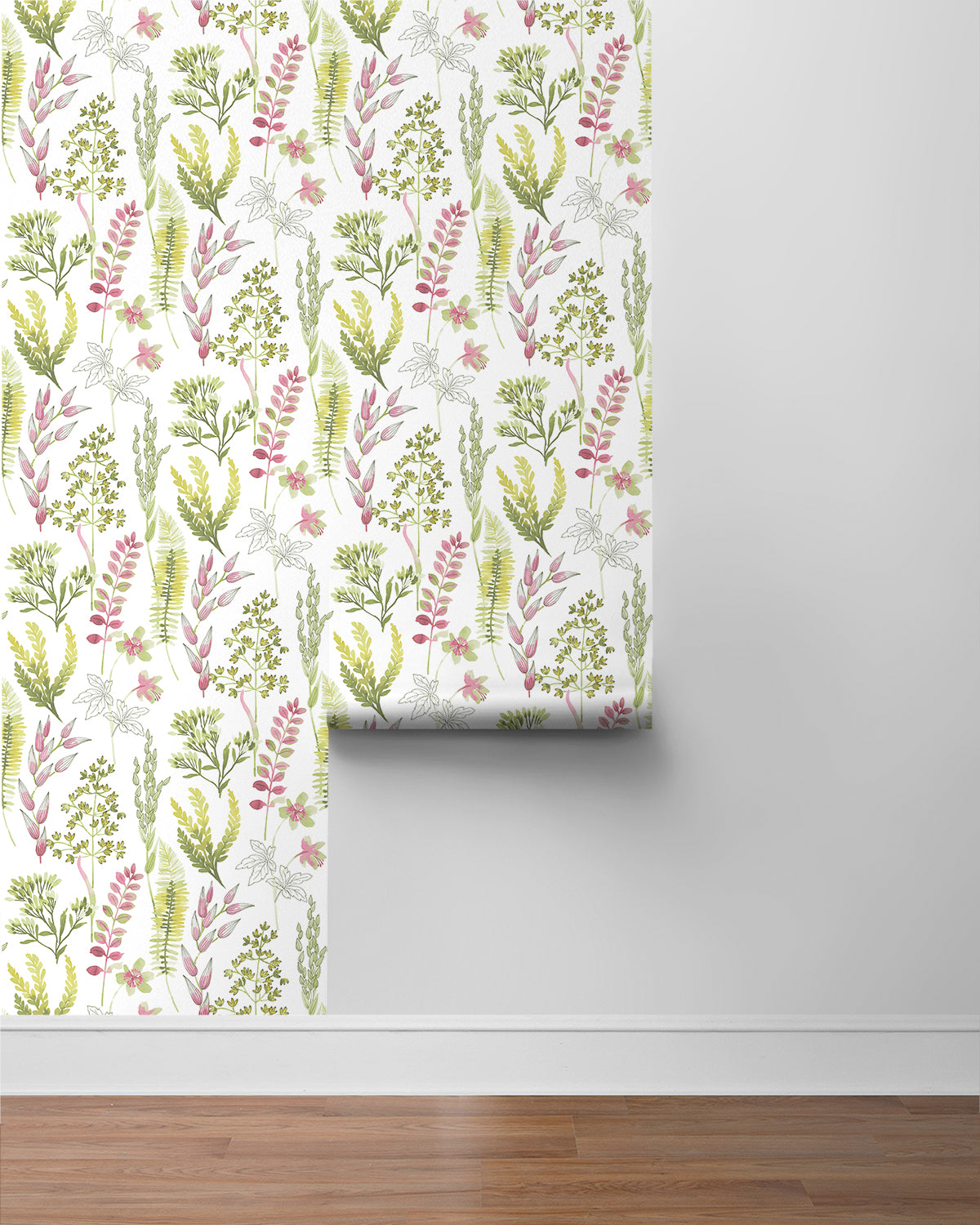 Wild Garden Vinyl Wallpaper