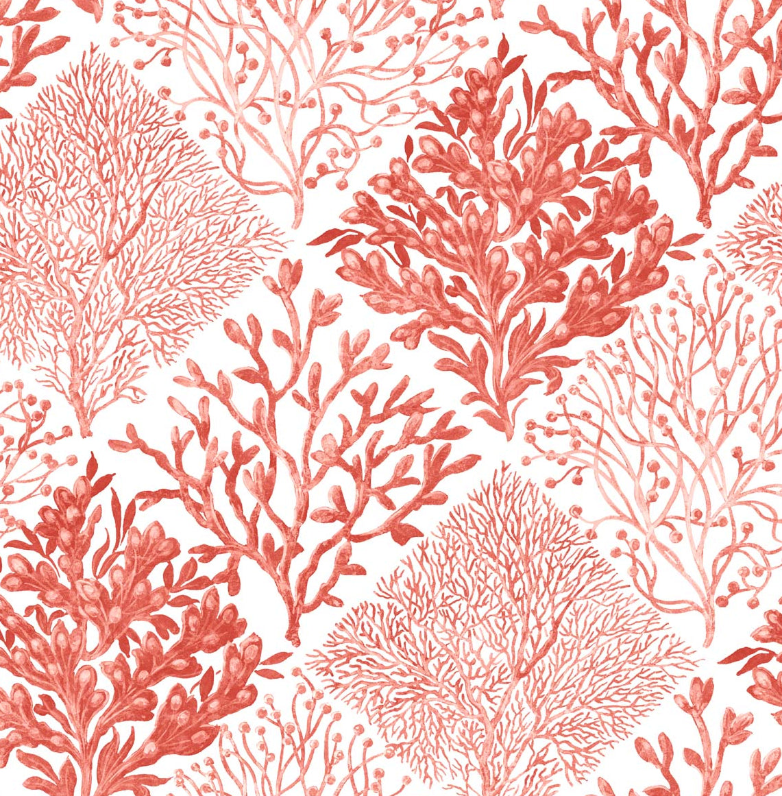 Seaweed Vinyl Wallpaper