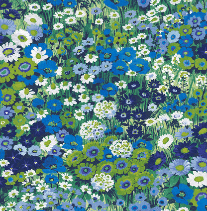 Floral Meadow Vinyl Wallpaper