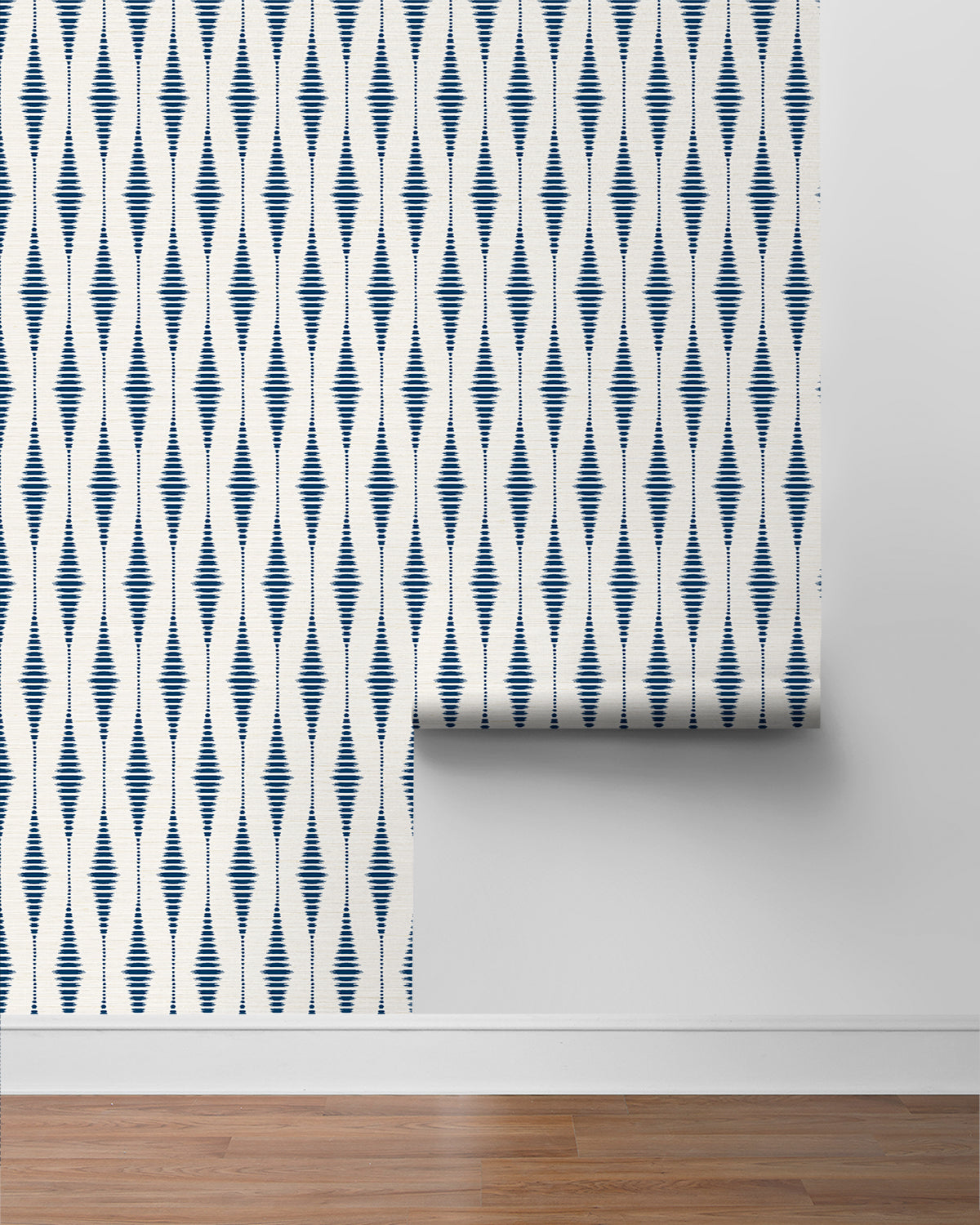 Striped Ikat Vinyl Wallpaper