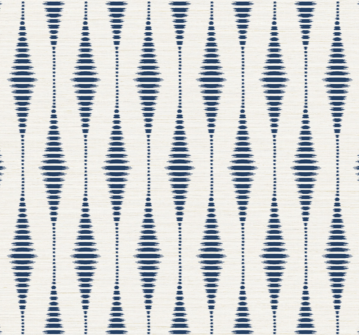 Striped Ikat Vinyl Wallpaper