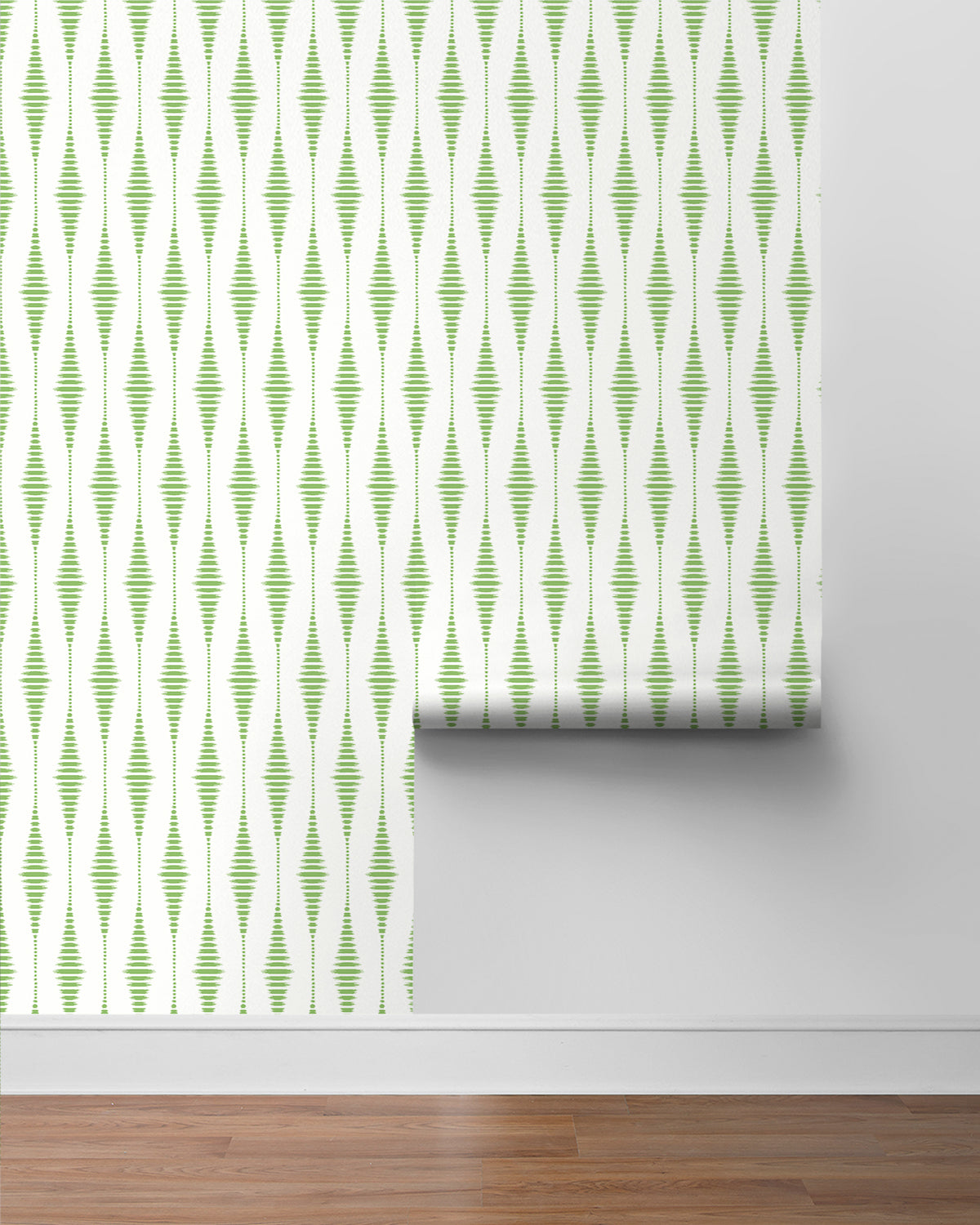 Striped Ikat Vinyl Wallpaper