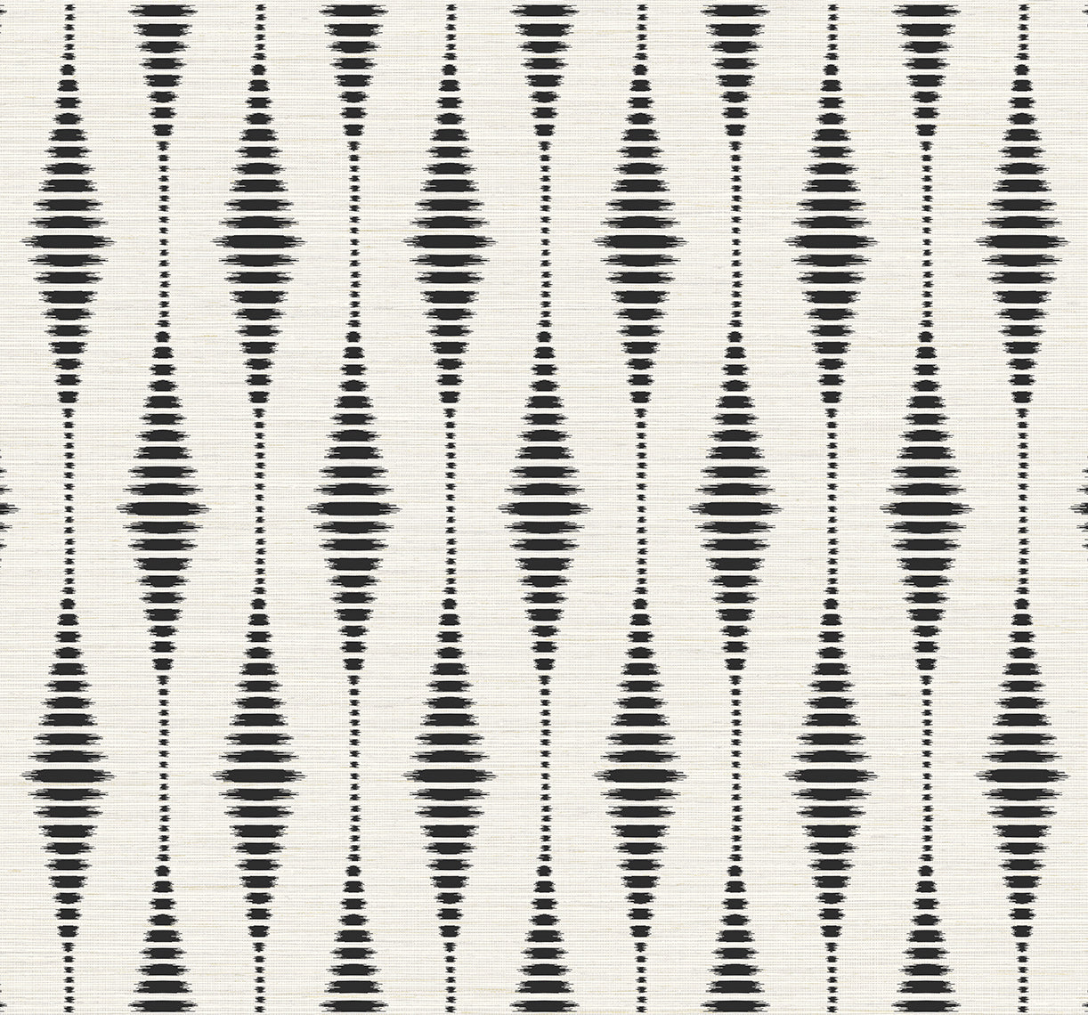 Striped Ikat Vinyl Wallpaper