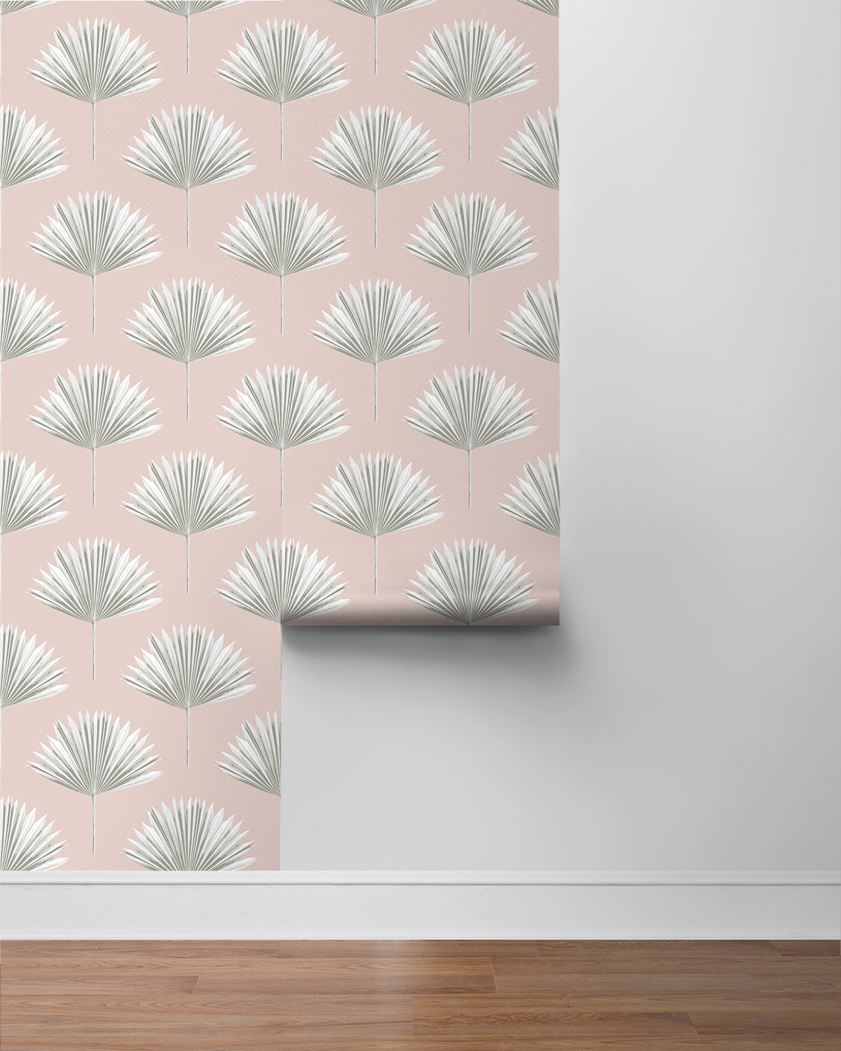 Tropical Fan Palm Vinyl Wallpaper