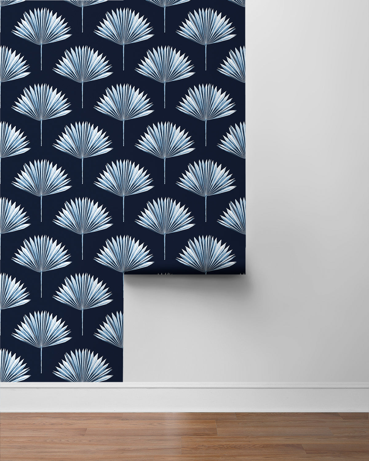 Tropical Fan Palm Vinyl Wallpaper