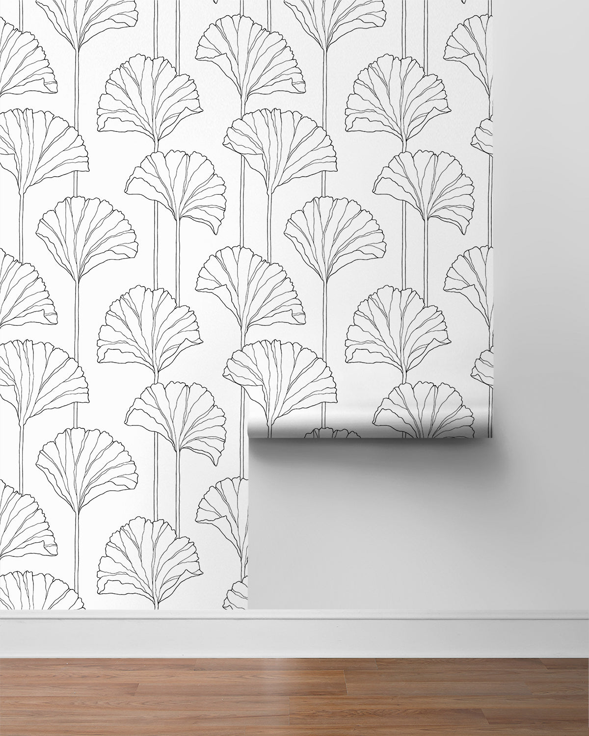 Ginkgo Leaf Vinyl Wallpaper