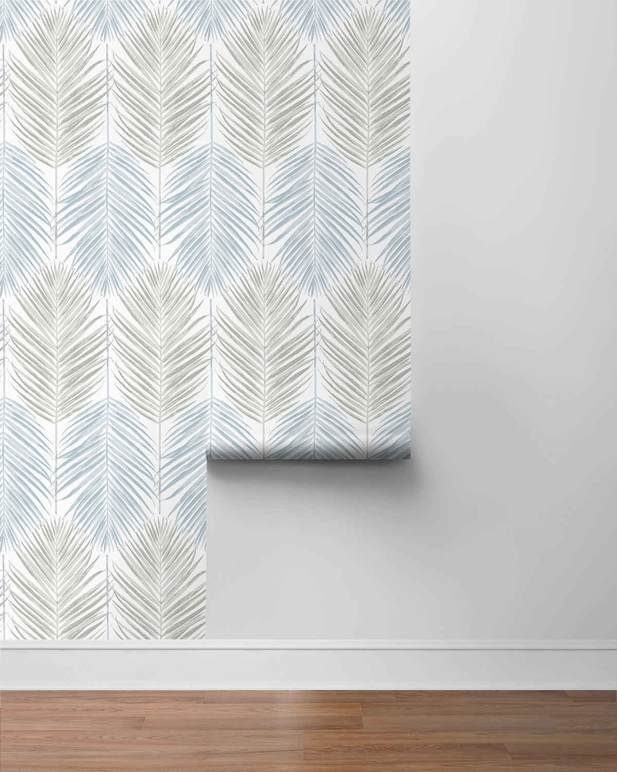 Two Toned Palm Vinyl Wallpaper